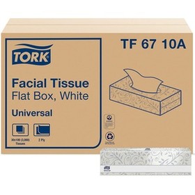 TORK Universal Facial Tissue Flat Box