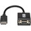 Tripp Lite 6in DisplayPort to VGA Adapter Active Converter DP to VGA M/F 6", Price/EA