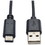 Tripp Lite 3ft USB 2.0 Hi-Speed Cable A Male to USB Type-C USB-C Male, Price/EA