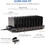 Tripp Lite 10-Port USB Charging Station Hub w Adjustable Storage Tablet / Smartphone / iPad / Iphone 5V 21A 105W, Price/EA