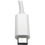 Tripp Lite USB-C to Gigabit Ethernet NIC Network Adapter 10/100/1000 Mbps White, Price/EA