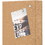 U Brands UBR2873U0001 Cork Canvas Bulletin Board