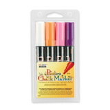 Marvy Uchida Bistro Erasable Chalk Markers, UCH480-4B