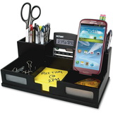 Victor 9525-5 Midnight Black Desk Organizer with Smart Phone Holder?
