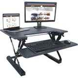 Victor High Rise Height Adjustable Standing Desk with Keyboard Tray (31