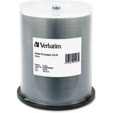 Verbatim CD-R 700MB 52X DataLifePlus Silver Inkjet Printable - 100pk Spindle