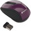 Verbatim Wireless Mini Travel Optical Mouse - Purple, Price/EA