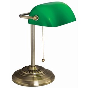 Victory Light Banker's Brass Desk Lamp