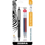Zebra Pen G-350 Gel Retractable Pen with Bonus 2 Refills