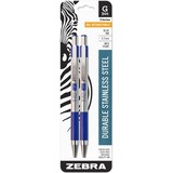 Zebra Pen G-301 Stainless Steel Retractable Gel Pen