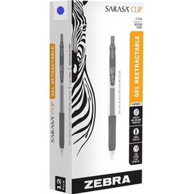 Zebra Pen Sarasa Clip Gel Ink Retractable Pens