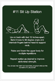 SportsPlay 511-199 Instructional Fitness Signs