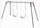 SportsPlay 581-238H Modern Bipod Swing-frame/HD hangers only - 8', 2 seat