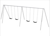 SportsPlay 581-420F Primary Tripod Swing-frame/hangers only - 10', 4 seat
