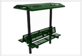SportsPlay 602-761 8' Double Bench with Shade
