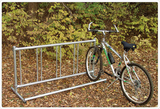 SportsPlay 801-178 Single Entry Bike Rack - Permanent, 20 ft