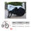 Muka Custom Bicycle Cover for 1 or 2 Bikes, Anti-UV Material Offers Protection for All Types of Bicycles