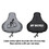 Muka Customized Waterproof Bike Seat Rain Cover with Strings, Add Your Logo Adjustable Drawstring Bicycle Seat Cover