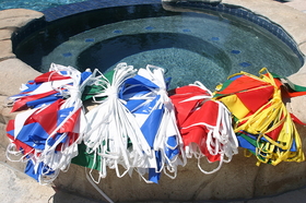 Sprint Aquatics 495 Backstroke Flags  100Ft 96 Pennants