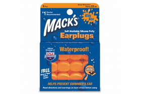 Sprint Aquatics 591 Mack'S Moldable Silicone Earplugs - Kids Size
