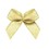 Muka 200 PCS Mini Gold / Silver Purl Ribbon Bows Flowers Wedding Decoration Applique / trim / bow / Sewing Craft