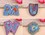 Muka 78 Pcs 1.4" Denim Letters Patch Iron-on Sew-on Alphabet Applique for Shoes / Hat / Bag / Clothing