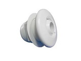Hydro Air 10-3300WHT Extended Thru Wall Fitting W/Nut 2 1/2