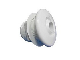 Hydro Air 10-3300WHT Extended Thru Wall Fitting W/Nut 2 1/2" - White