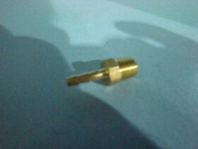 Universal 125-2A Small Brass Nipples 1/8B x 1/8 thrd