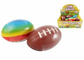 Bestway 17527 Assorted Mini Foam Football Display Case Of 24