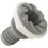 Waterway Plastics 212-1837 JET BULKHEAD FITTING, WATERWAY, 3/4"B, SWIRLl, GREY, Price/each