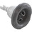 Waterway Plastics 229-8127 5-Scallop Twin Roto Poly Storm Jet-Grey, Thread-In Style, Price/each