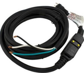 Universal 30-0061B Cord, GFCI, 15A, 90 Degree, 16' STW (Outdoor Rated)