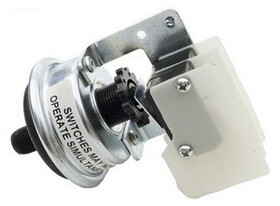 Teckmark 3062 Pressure Switch, 1/8" MIPT, Stainless, Adjustable, DPST 25A