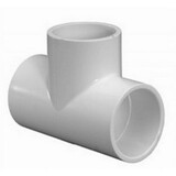 Dura Plastic Products 401-007 3/4 Tee Slip x Slip x Slip