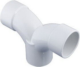 Waterway Plastics 413-2320 2 &#189;" x 2 &#189;"x 2 &#189;" Sanitary Tee