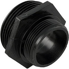 Waterway Plastics 417-4161 1.5 Buttress Threaded x Threaded (Black)