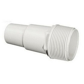 Waterway Plastics 417-6060 Hose Adaper Fitting, 1.5" MPT x 1.25" Hose