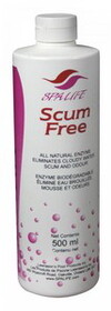 Lawrason's 46064C55SL Spa Life Scum Free 500ml - Natural Enzyme Eliminates Cloudy