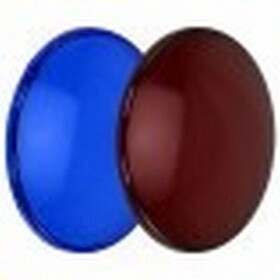 Waterway Plastics 630-0005 Light Lenses Only, Red &amp; Blue