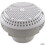 Waterway Plastics 640-3250V 1.5" Standard Nut, Plastic (without Vacuum Break) - White, Price/each