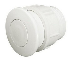 Waterway Plastics 650-3000 WW Super Deluxe Bath Air Button- White