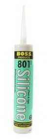 Universal 80100B Boss 801 Silicone Clear 10oz. For Pool &amp; Spa