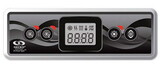 Gecko BDLK3002OP IN.K300-4 Button Topside w/Overlay LCD Display (2 Pump)