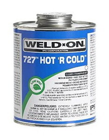 Weld-on C7274 727 Pvc Medium Bodied Hot 'R Cold - Pint