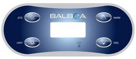 Balboa G8247 PANEL BALBOA VL406U - NO OVERLAY