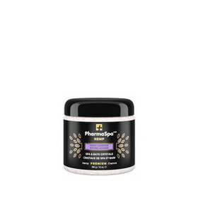 PharmaSpa HE0245016 PharmaSpa Hemp Crystals - Peony-Lavender 385gr