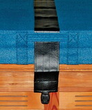 Universal HURRSTRSM Hurricane Straps Black - Small (fits up to 84