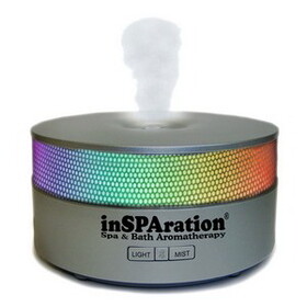 inSPAration inspa-570 InspaHarmony Diffusing Mister With Bluetooth Speaker - Silve