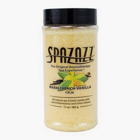 Spazazz SPAZ102 17OZ Crystals Warm French Vanilla - Calm